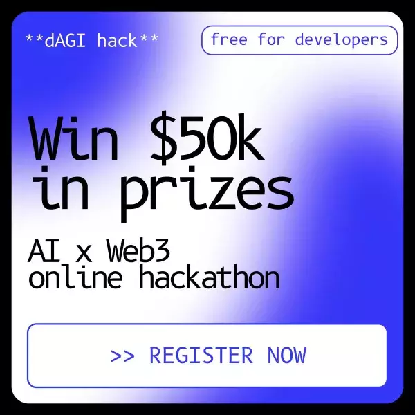 dAGI hack: Web3 х AI online hackathon