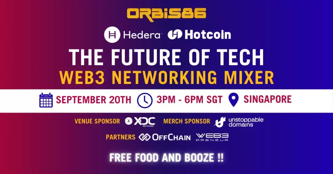 Orbis X Hotcoin X Hedera - The Future of Tech: Web3 Networking Mixer