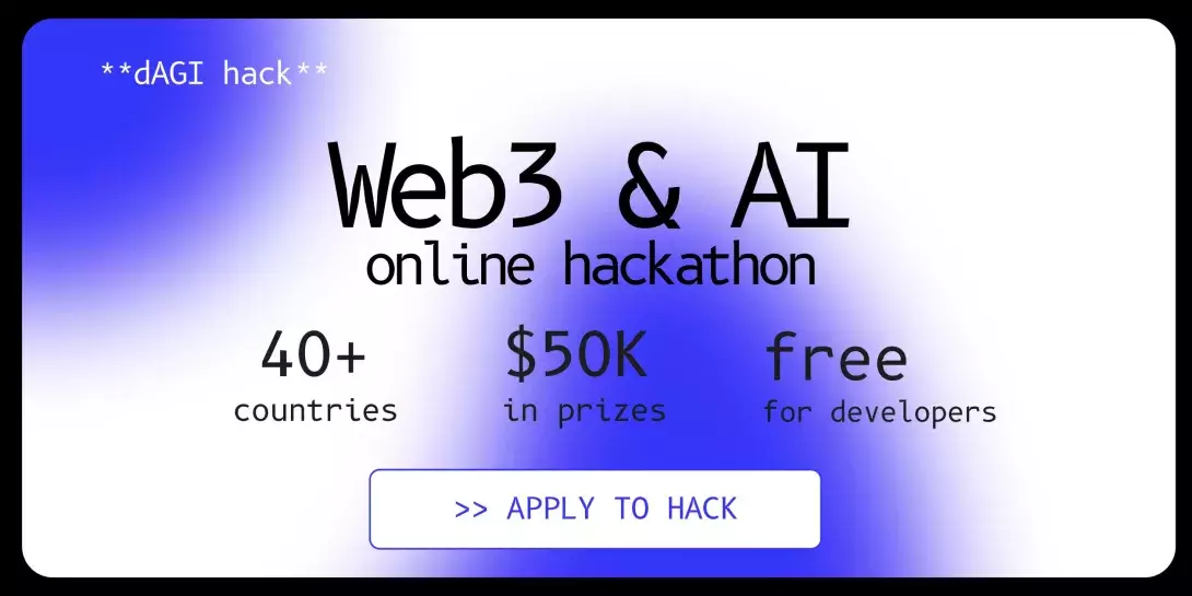 dAGI hack: Web3 х AI online hackathon