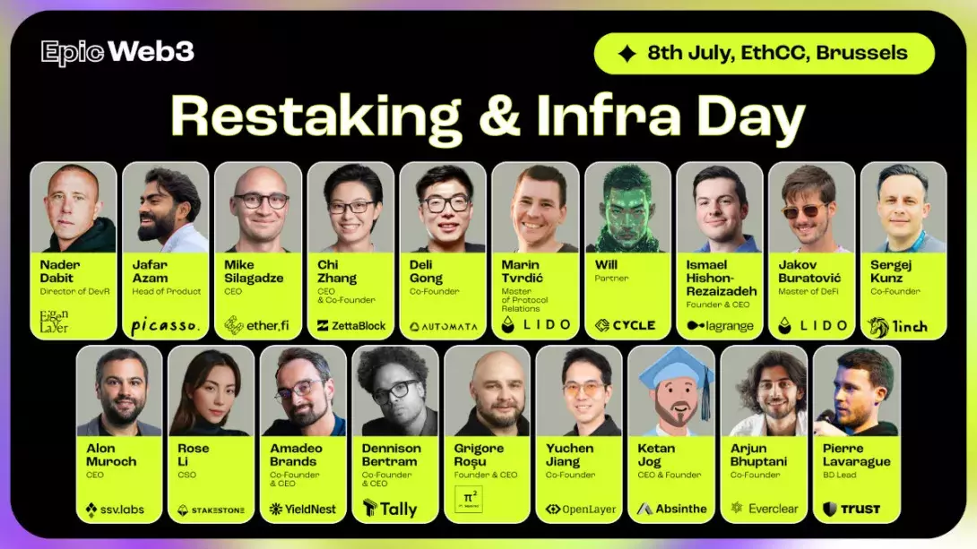 Epic Web3 is hosting the biggest event about restaking this July
