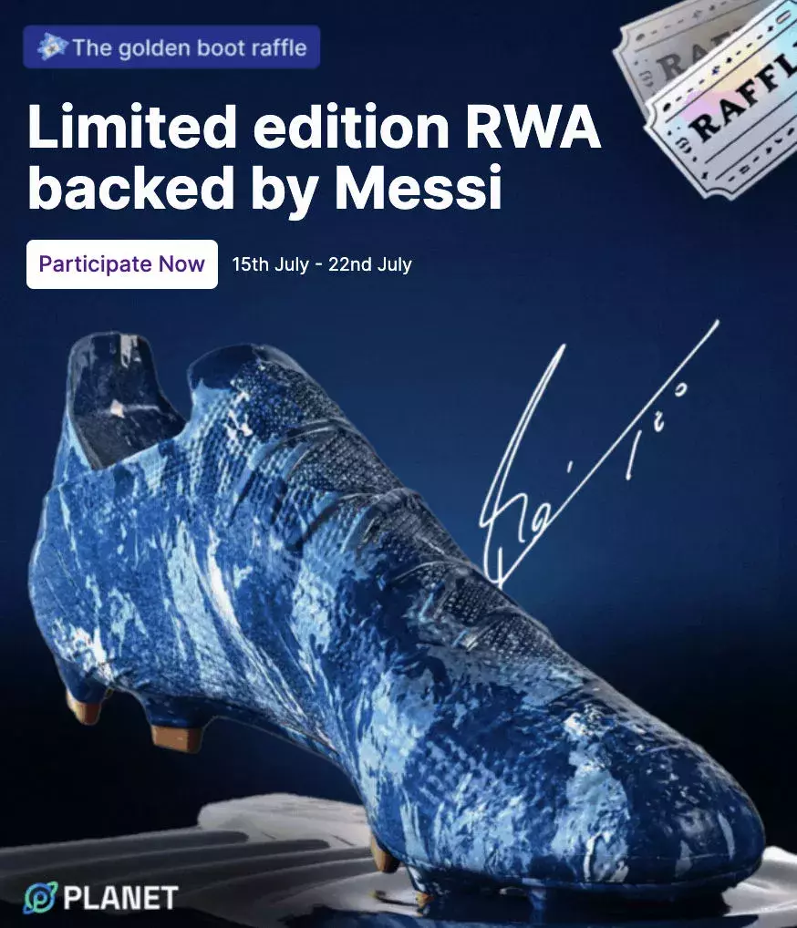 Real World Asset Market Polytrade Brings Messi Backed RWA On-chain in Partnership with PlanetRefi