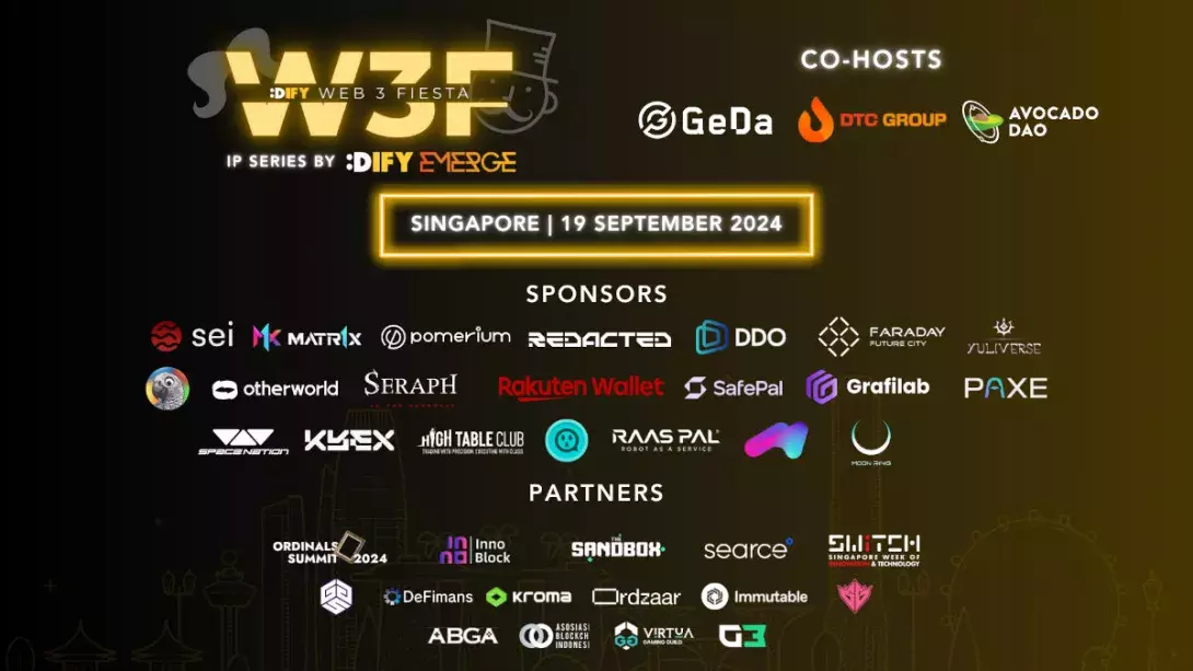 EMERGE Group Partners with GEDA to Launch its 2nd Web3 Fiesta in Singapore Following KBW Success