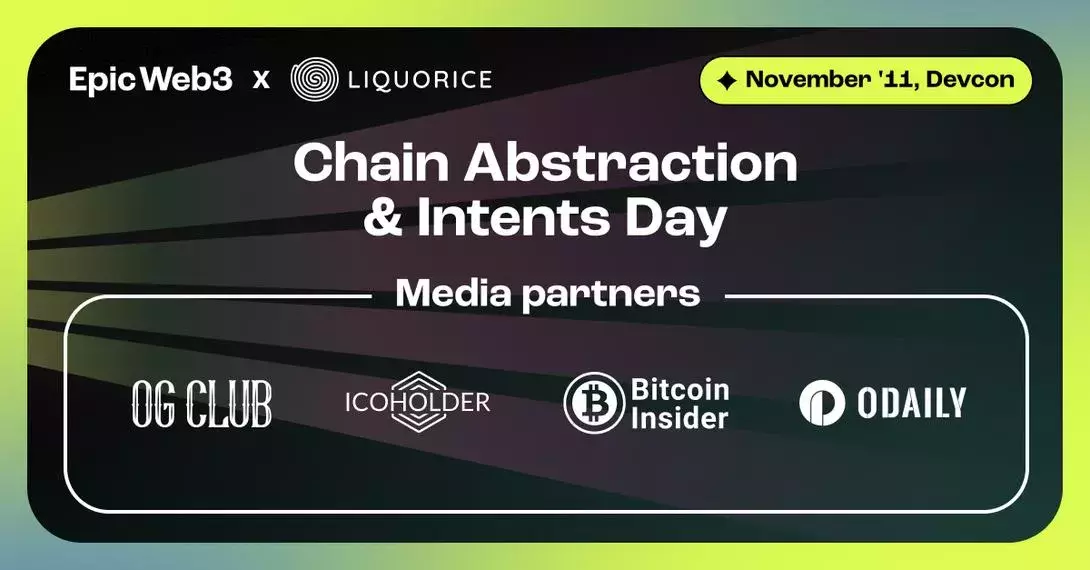 The event about chain abstraction is going to take place in Bangkok