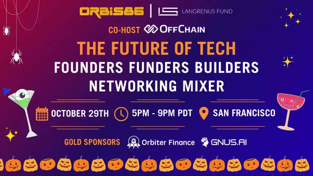 Orbis86’s The Future of Tech – Founders Funders Builders Networking Mixer