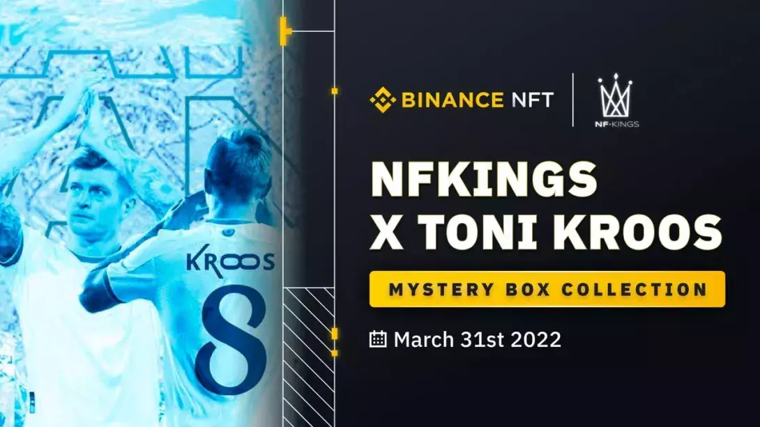 Binance NFT Announces Unique Mystery Box Collection in Collaboration with Toni Kroos